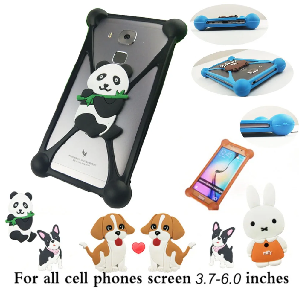Универсальный мультяшный чехол 3 7 6 дюймов для Vertex Impress Max/Lux Jiayu G4 G3 G5S S2 S3 + G6