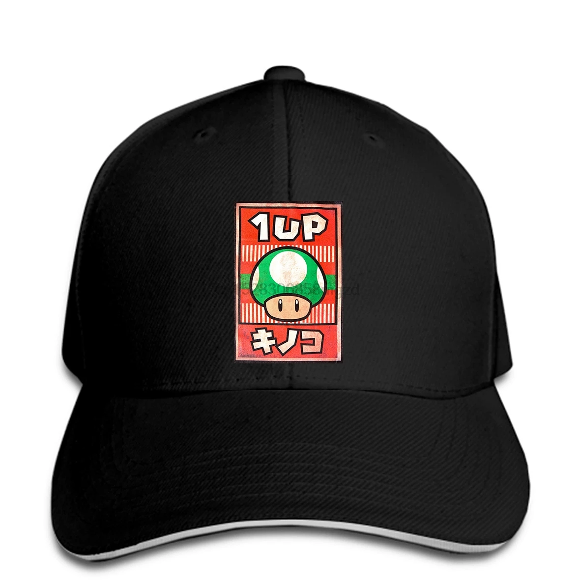 Супер Марио Bros-propagation 1up Грибная Мужская бейсболка-мужская Экстра большая Кепка