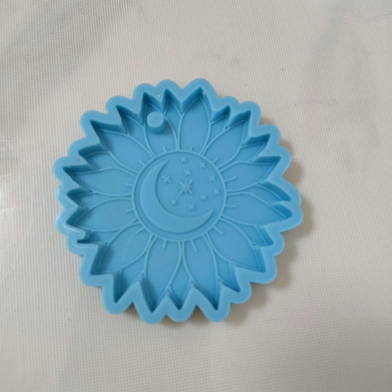 Брелок в виде подсолнуха ручная работа подвески искусственные украшения литые