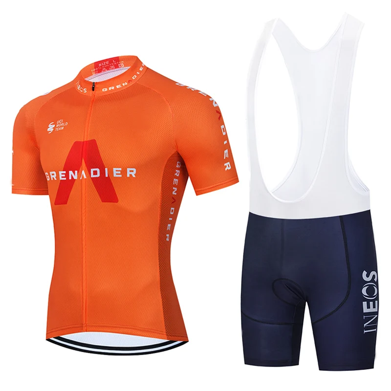 

2021 INEOS Cycling Team Jersey 20D Bike Shorts Set Ropa Ciclismo MenS MTB Summer Bicycling Maillot Bottom Clothing