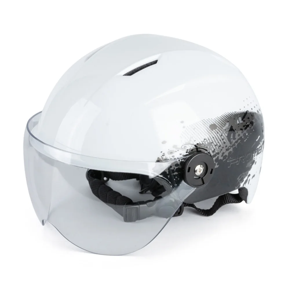 

Ultralight MTB Road Bicycle Helmet Mountain Bike Cycling Sports Safety Helmet With Adjustable Goggles Cycling Helmet