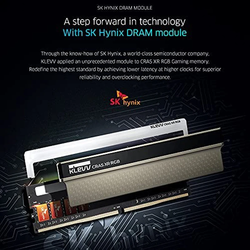 KLEVV CRAS XR RGB 16 Гб (8 x 2) DDR4 игровая оперативная память OC 3600 МГц 4000 XMP 2 0 настольная