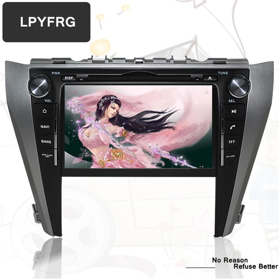 Автомобильный dvd плеер android 10 0 Восьмиядерный стерео радио navi gps магнитола для toyota