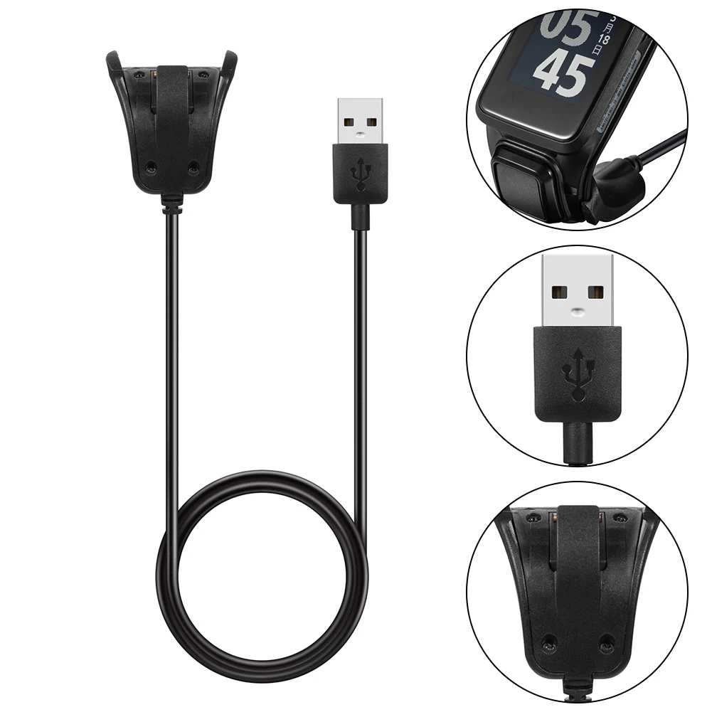 

USB Data Cable Charger Charging Data Synchronization Charger For Adventurer Golfer 2 Runer 2/3 Spark Smart Watch Adapter