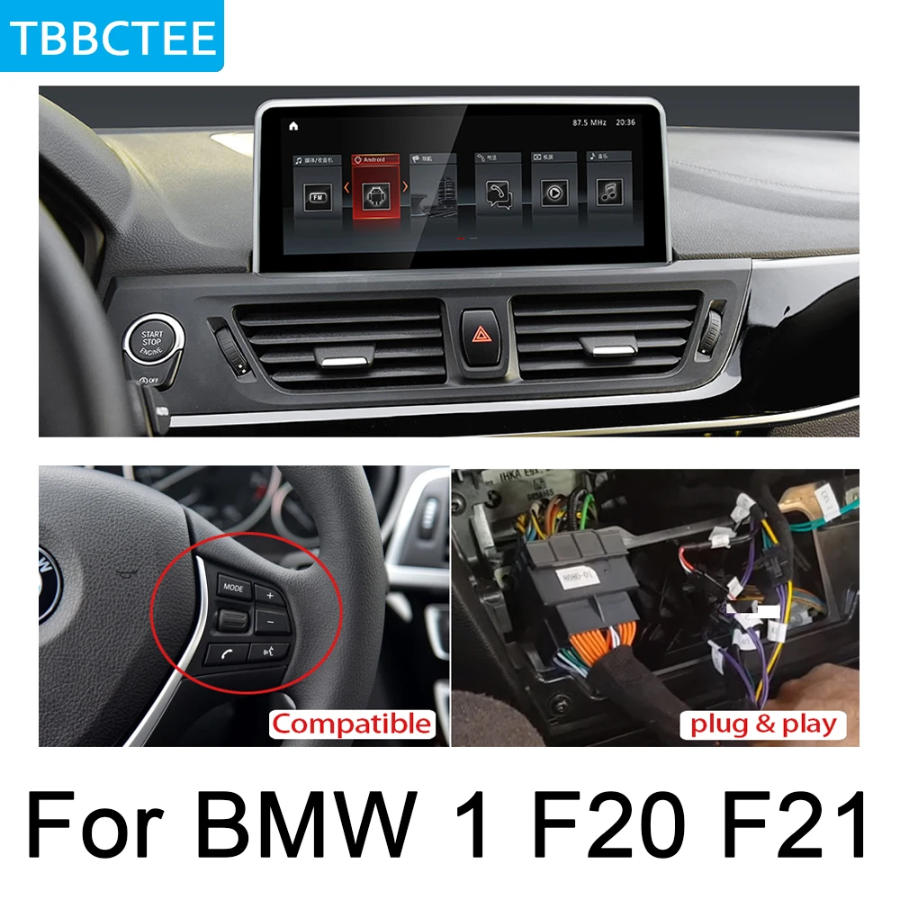 Мультимедийный плеер EVO для BMW 1 Series F20 2018 ~ 2019 автомобильный мультимедийный на Android
