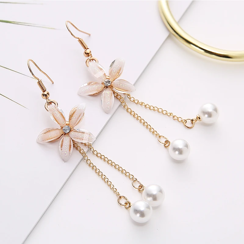 Темпераментные Длинные китайские серьги в стиле ретро с узлом корейские