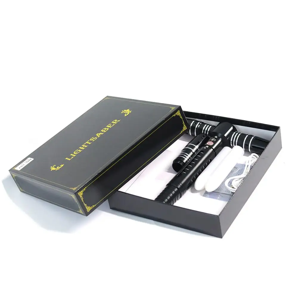 LGT SABERSTUDIO Металлическая рукоятка с тяжелым дуальным лезвием бесконечный