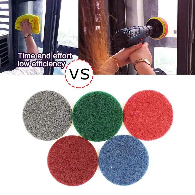 

1Pcs Electric Drill Brush Scrub Pads Grout Power Drills Tools Scrubber Cleaning Kit Cleaner ISHOWTIENDA Tub Brush O3G2