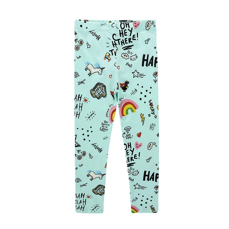 Леггинсы для маленьких девочек штаны новые хлопковые детские брюки распродажа