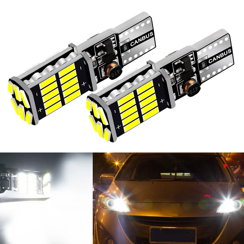 2 шт. Автомобильные Лампы Canbus W5W T10 LED 4014 SMD для Land Rover v8 discovery 4 3x8 freelander defender A8 a9 |