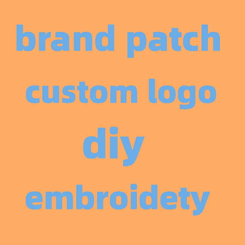 

Custom Brand Logo Patch Embroidered Patches for Clothing Fusible Sewing Application Sew on Iron-on Applique Stripes on Clothes