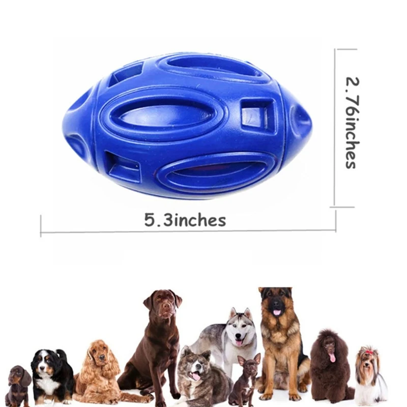 

Durable Dog Squeaky Toys For Aggressive Chewers Almost Indestructible Dog Squeaking Interactive Natural Rubber Pet Toy