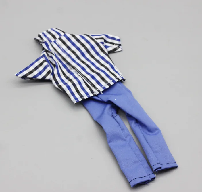 Рубашка в клетку повседневная для бойфренда Кена 30 см 1/6 одежда костюм куклы |