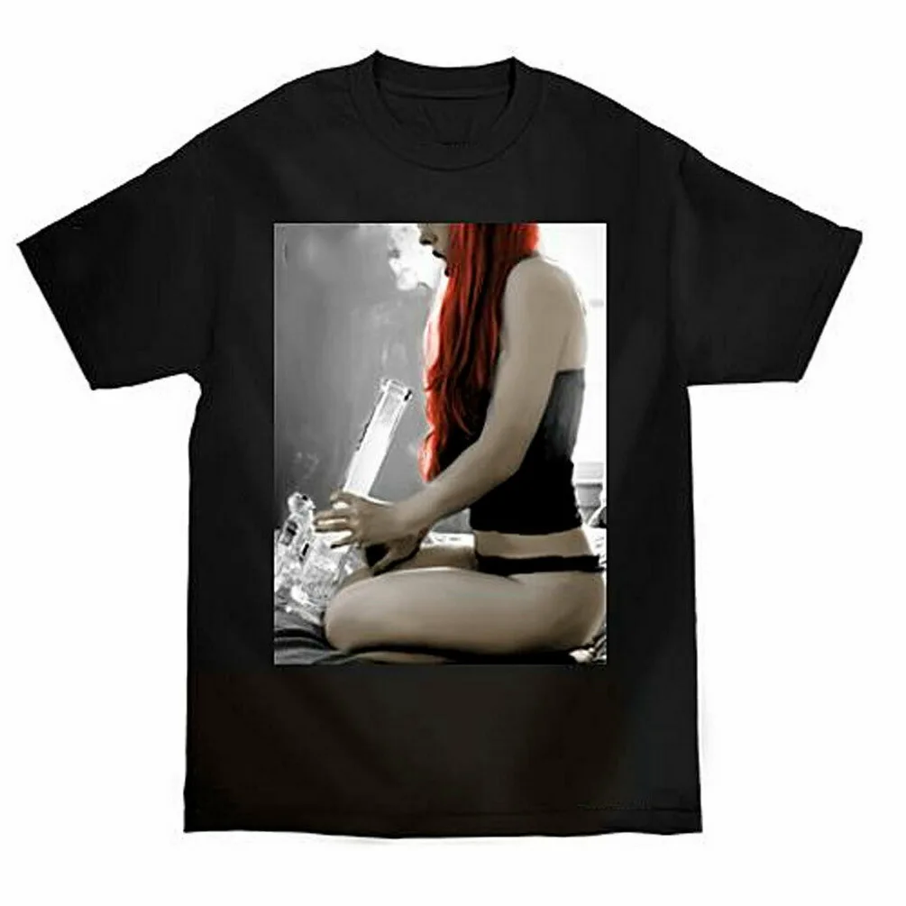 Enemy Of The State Men'S Bong Rip футболка с короткими рукавами черные футболки Clothi для