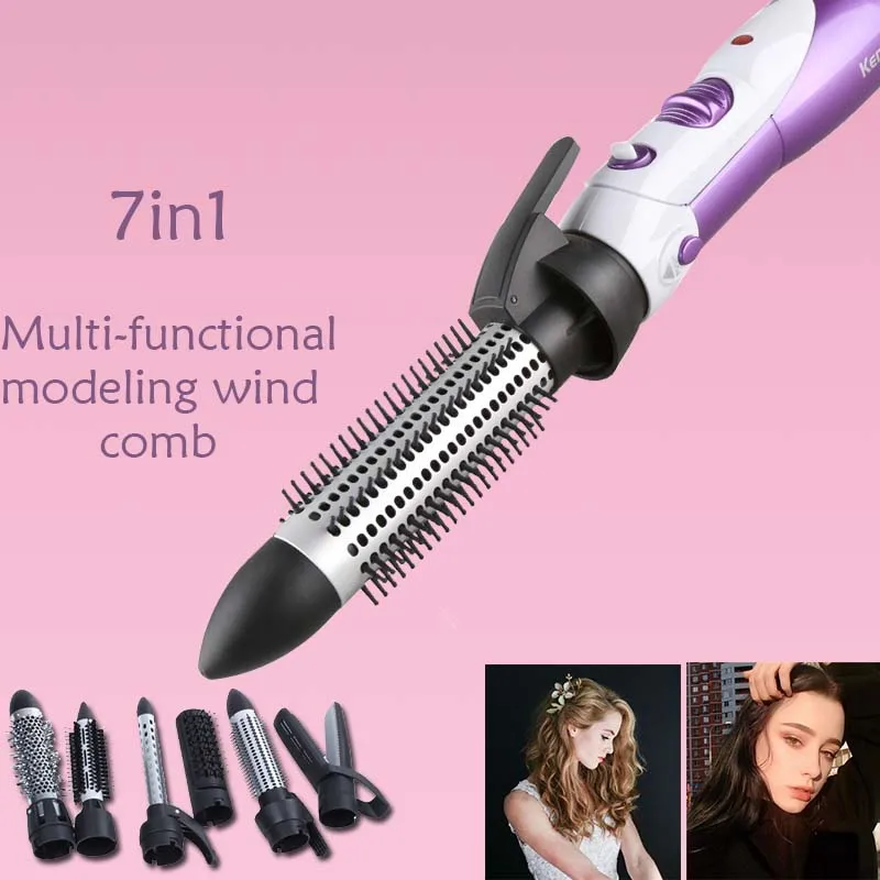 Электрический распылитель краски для волос сушилка плойка вращающаяся щетка фен