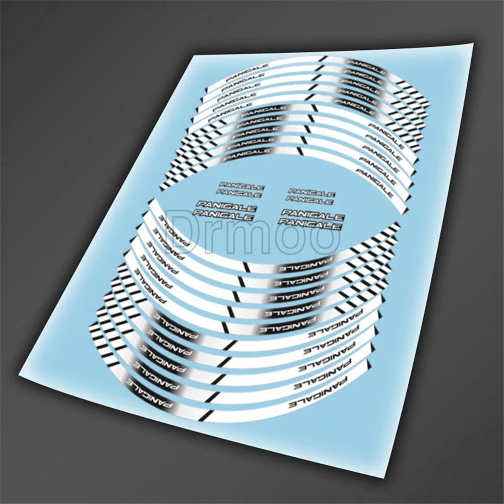 

Motorcycle Wheel 16 PCS Stickers Motocross Reflective Waterporof Decals Rim Tape Strip For Ducati 1299 S 959 Panigale R