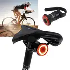 Велосипедный фонарь MEROCA, Ночная езда, задний свет, интеллектуальный стоп-сигнал, светильник дукционный задние фары USB свет s, USB, дорожный велосипед, горный датчик для мотоцикла свет