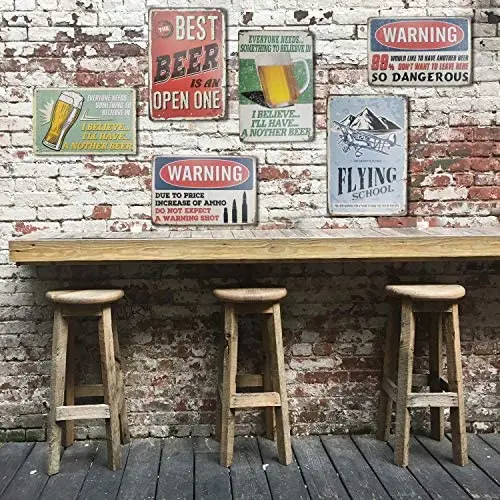 

nobrand Wall Decor Personalized Swimming Pool Rules with Their own Risk Swimming Warning Metal Sign, Swimming Pool, Water Park