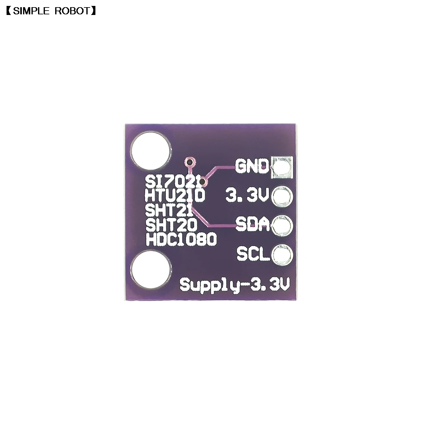 HTU21D Температура и влажности Сенсор модуль прорыв|temperature sensor|temperature and humidity