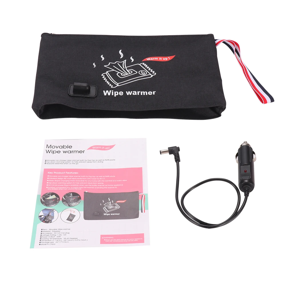 Портативный автомобильные салфетки подогреватель детские влажные diapex термостат