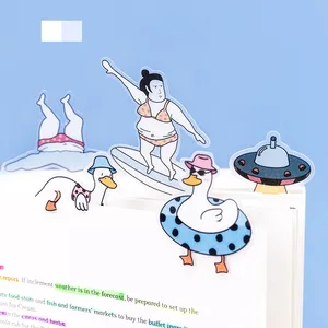 TUTU 5 шт.компл. серфинг сообщение креативной формы Закладка школьные и офисные принадлежности для детей и учеников Красивые подарки H0467