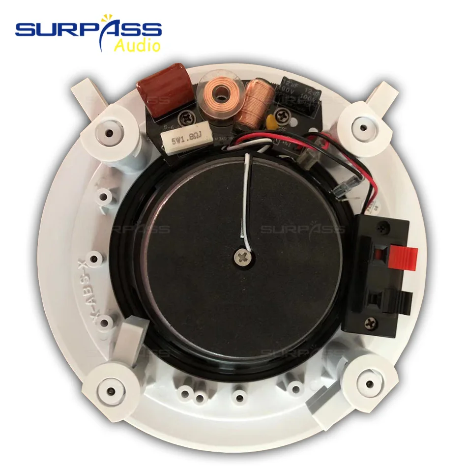 Домашний потолочный динамик 6 дюймов настенный белый цвет напольный громкий s