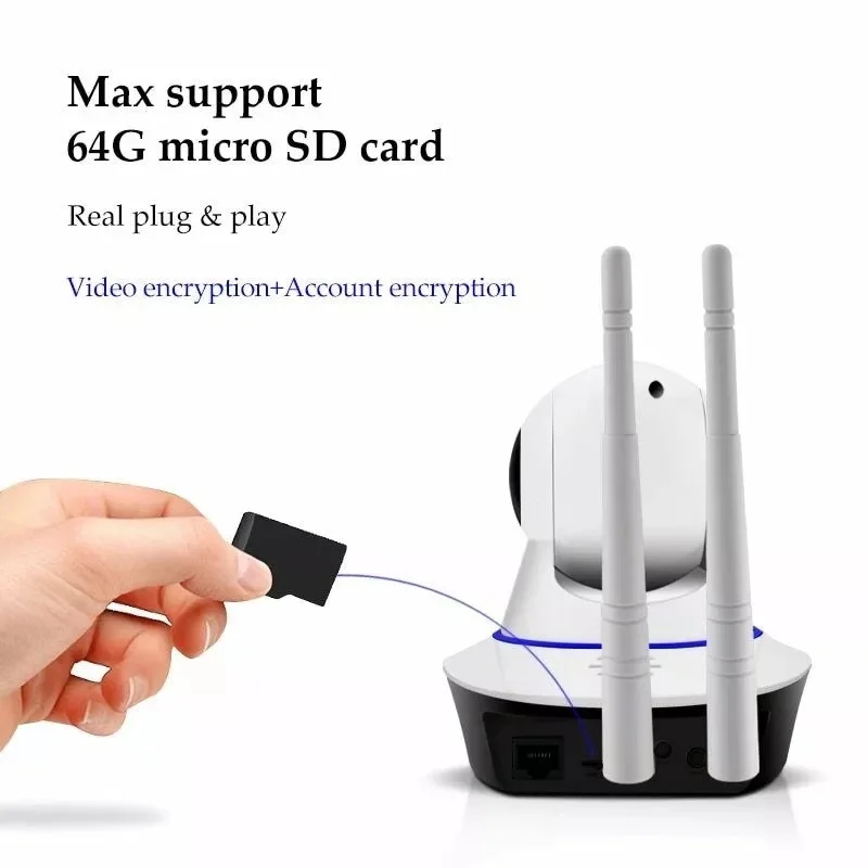 1080P IP Camera Wireless Home Security Surveillance Wifi Night Vision Baby Monitor CCTV 1920*1080 | Безопасность и защита