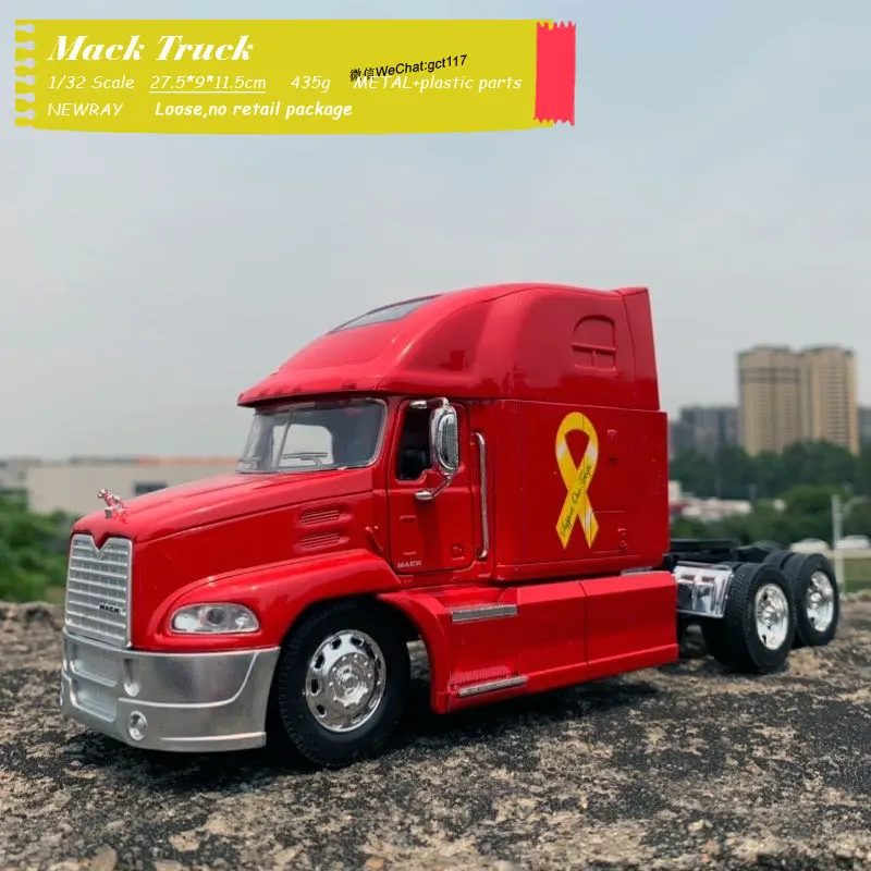 NEWRAY 1/32 весы модели грузовиков игрушки Mack видение тяжелый грузовик 27 5 см Длина