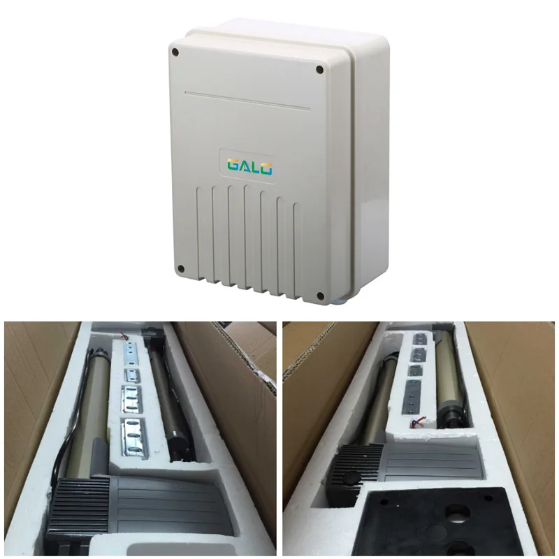 GALO AC220V электрические ворота/электрические распашные ворота открывалка для вождения всего двигателя ворот с 2 комплектами дистанционного управления 300 кг