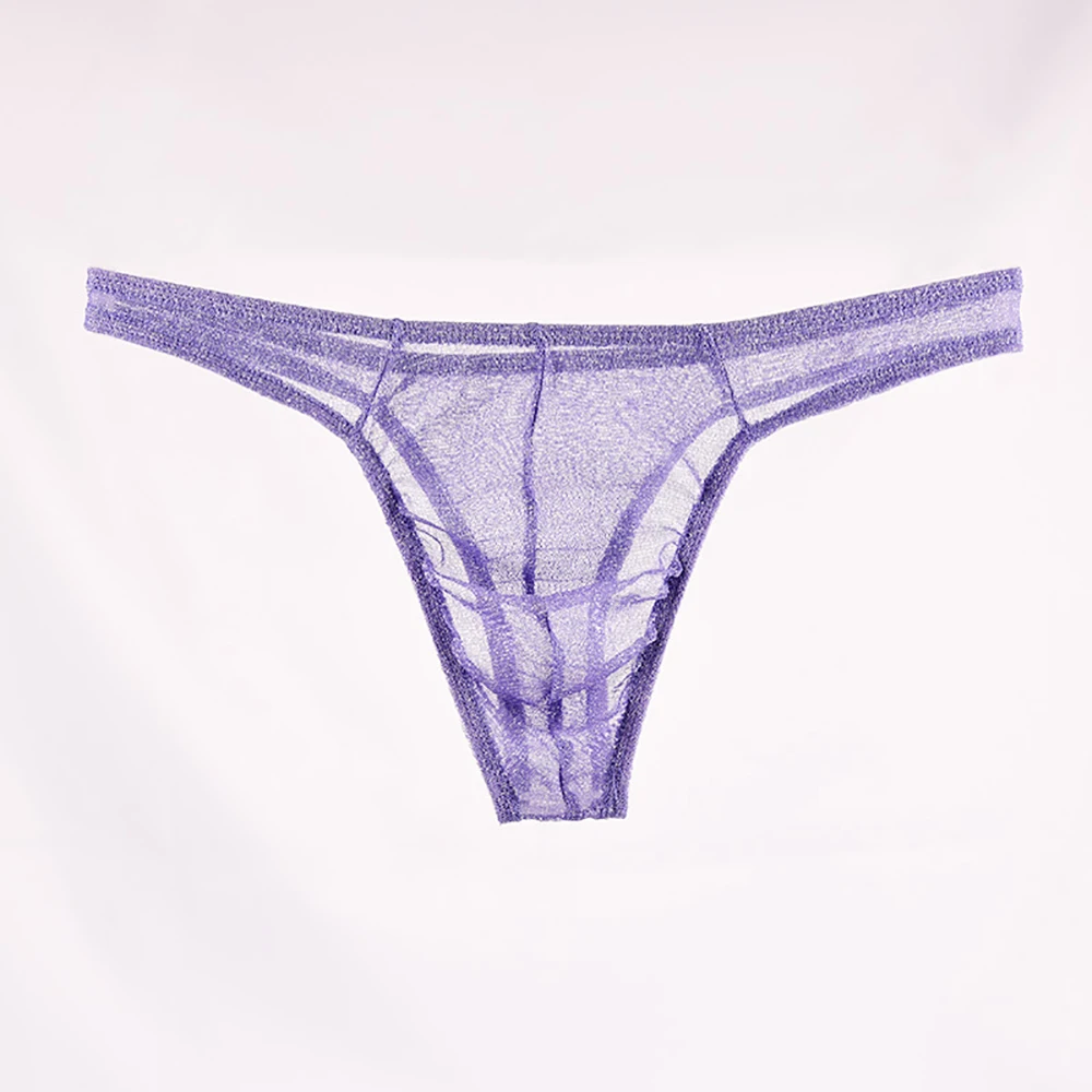 Мужские сексуальные эластичные микро стринги нижнее белье прозрачные мини