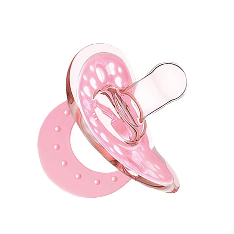 Round head nipple Плюшевая Кукла Детская пустышка соска цепь клип игрушки животных мальчик девочка соска держатель для соски(не включает соска - Цвет: Round head nipple