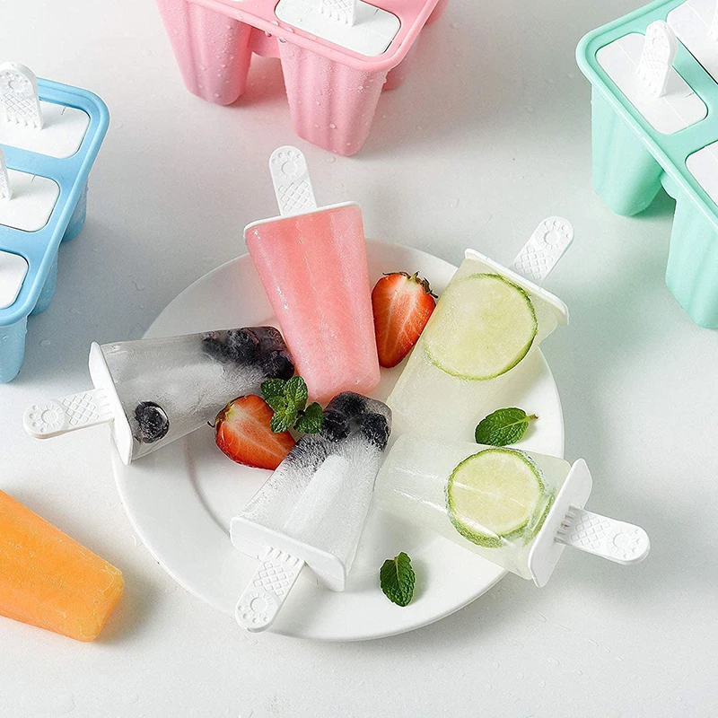 Popsicle Mold Ice Cream Mold Lolly Tray Ice Cube Making Juice Popsicles