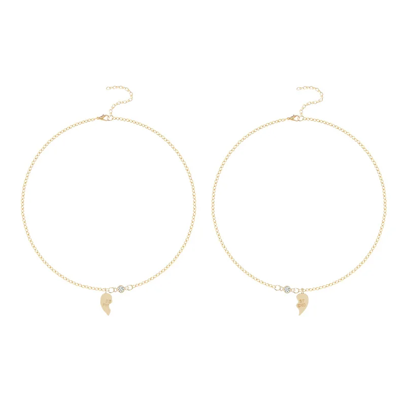 Sindlan 1 пара браслеты унисекс для лучшего друга женщин мужчин мальчиков девочек