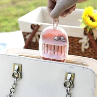 mini storage box travel portable multi function jewelry box earring ring earnail necklace transparent storage box jewelry boxes