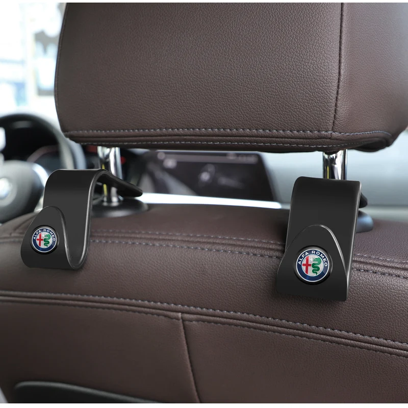 Зажимы Автомобильные 2 шт. аксессуары для Alfa Romeo Giulia Stelvio Giulietta Spider GT Mito 156 159 147 4C Tonale