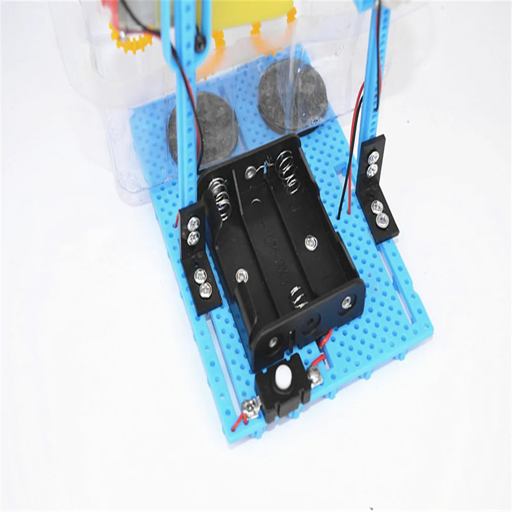 Милый маленький молоток паровой DIY пузырьковый блистер робот машина Развивающие