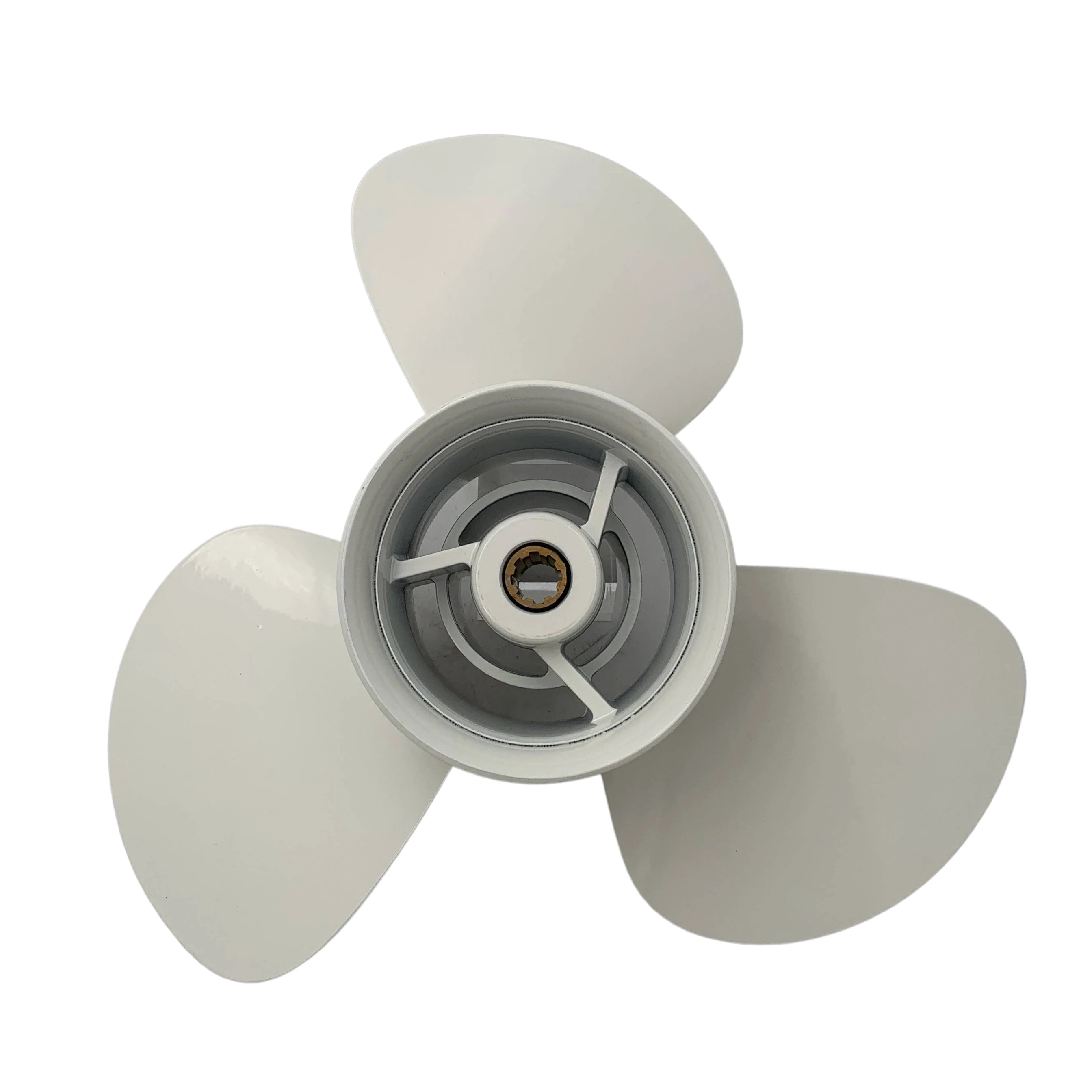 Boat Propeller 11 3/4x7 for Yamaha 9.9-15HP 20HP 8 Tooth Aluminum RH OEM NO: 69G-45943-00-00 11.75x7 | Автомобили и мотоциклы