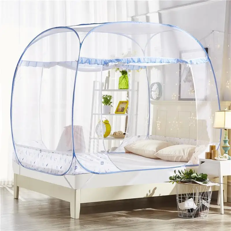 Двойная кровать для девочки Скандинавская детская коляска навес москитная сетка