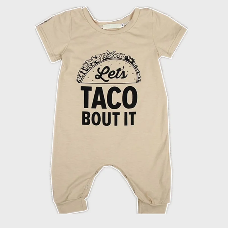 Летний детский комбинезон для новорожденных Хлопковый маленьких девочек и