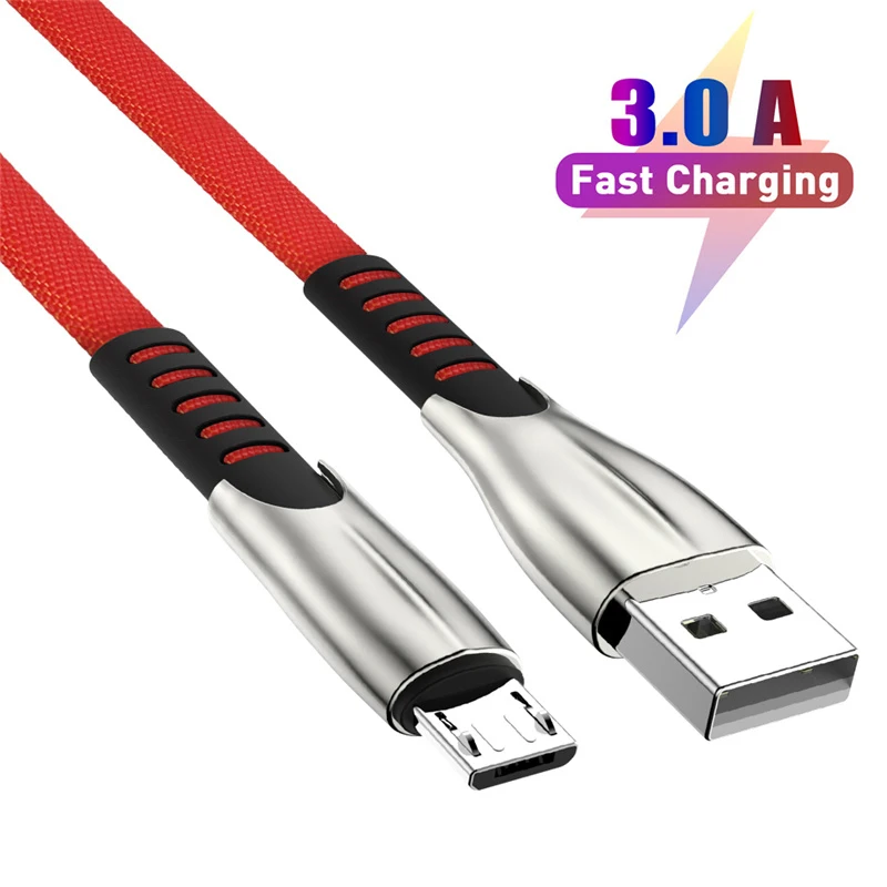 Кабель Micro USB для быстрой зарядки и синхронизации данных зарядный кабель телефона