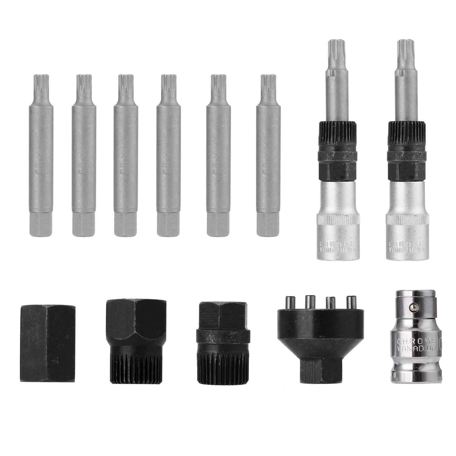 Набор инструментов для профессионального удаления Ремней генератора 13 шт. шкив