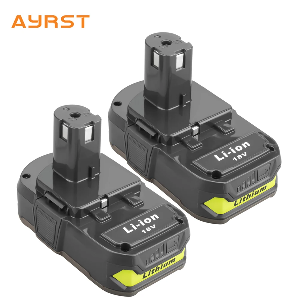 

Сменная аккумуляторная батарея P108 18 в для беспроводных электроинструментов Ryobi ONE, BPL1820 P109 P106 P105 P104 P103 RB18L50 RB18L40