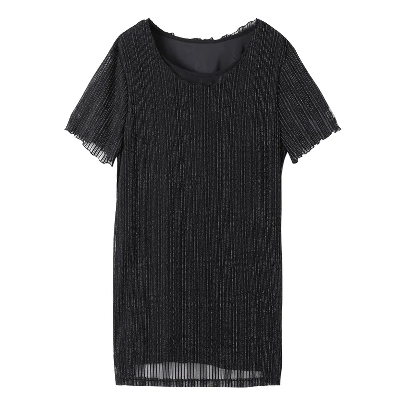 Винтажная блузка для женщин Черный шифон Blusas Mujer De Moda 2021 летние рубашки девочек