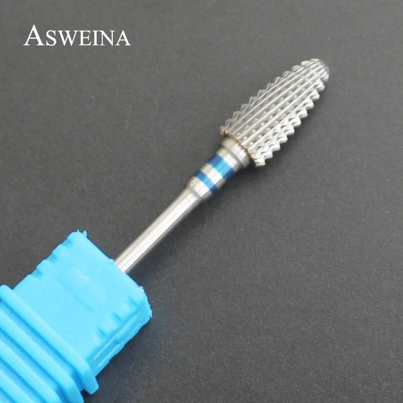 ASWEINA 1 шт. вольфрамовое твердосплавное сверло для ногтей пилка 3/32