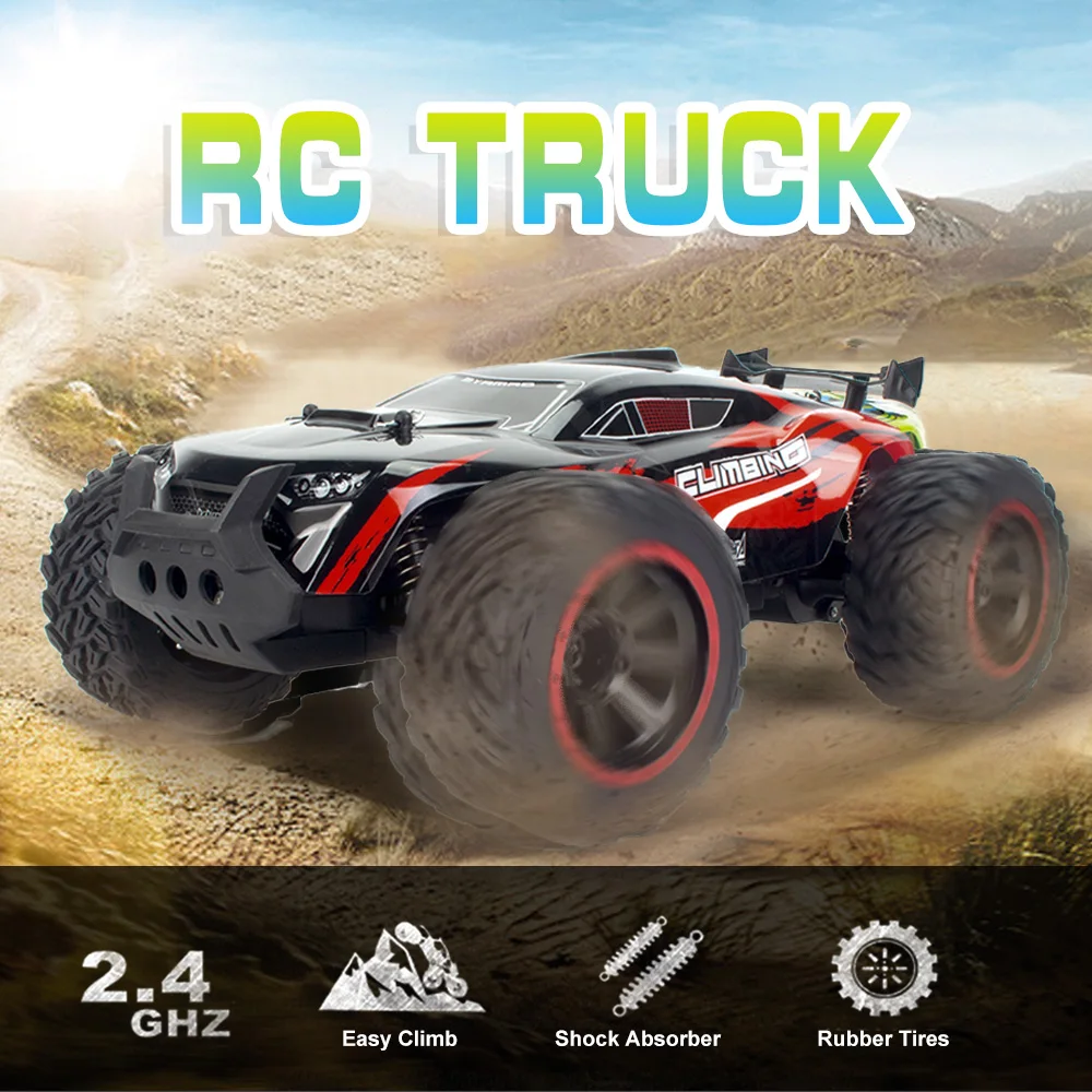 KY-2011A 1/14 Big Foot RC Crawler Off-road Car 2.4G 2WD High Speed Lightweight Remote Control RTR Toys Gift Adult | Игрушки и хобби