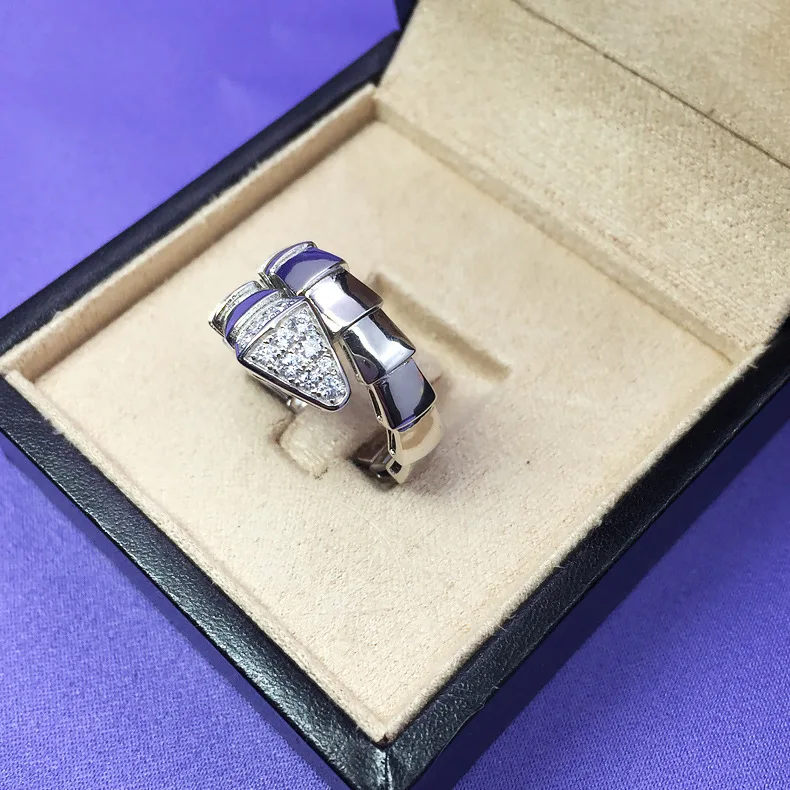 

Женское кольцо в виде змеи, серебряное кольцо в американском стиле, 2021