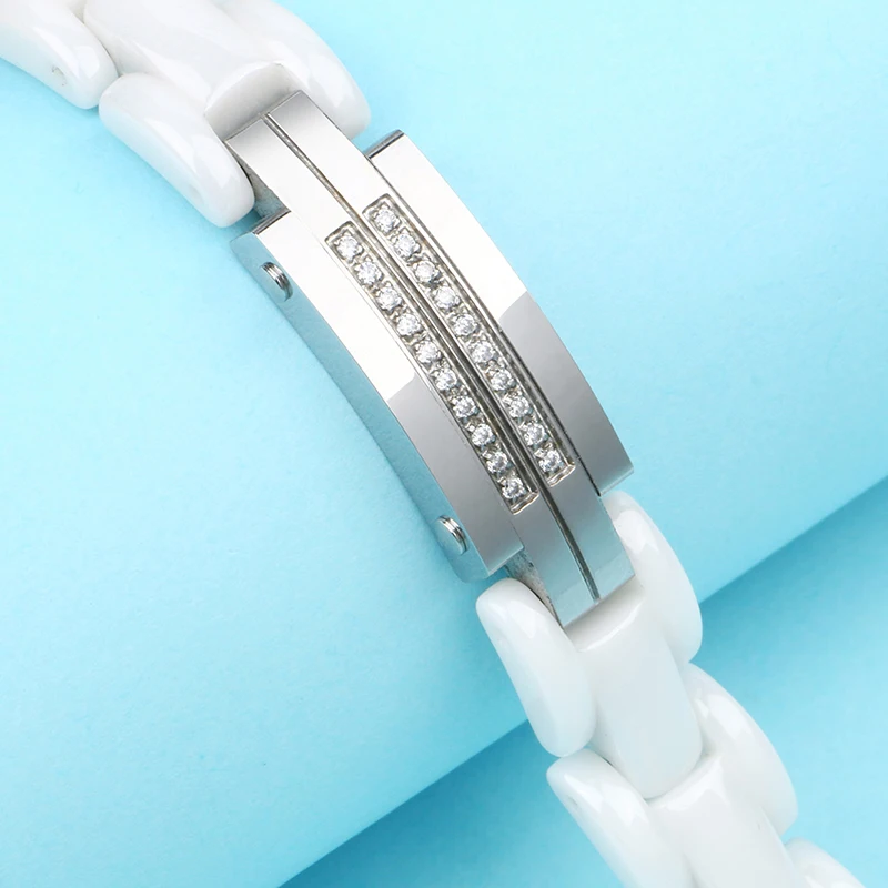 Женские керамические кольца белые с магнитным браслетом магниты для силовой