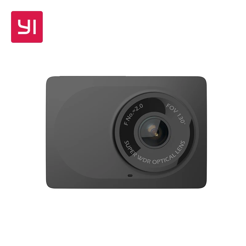 Автомобильный видеорегистратор YI Compact Dash Camera | Разрешение 2.7K Широкий угол обзора