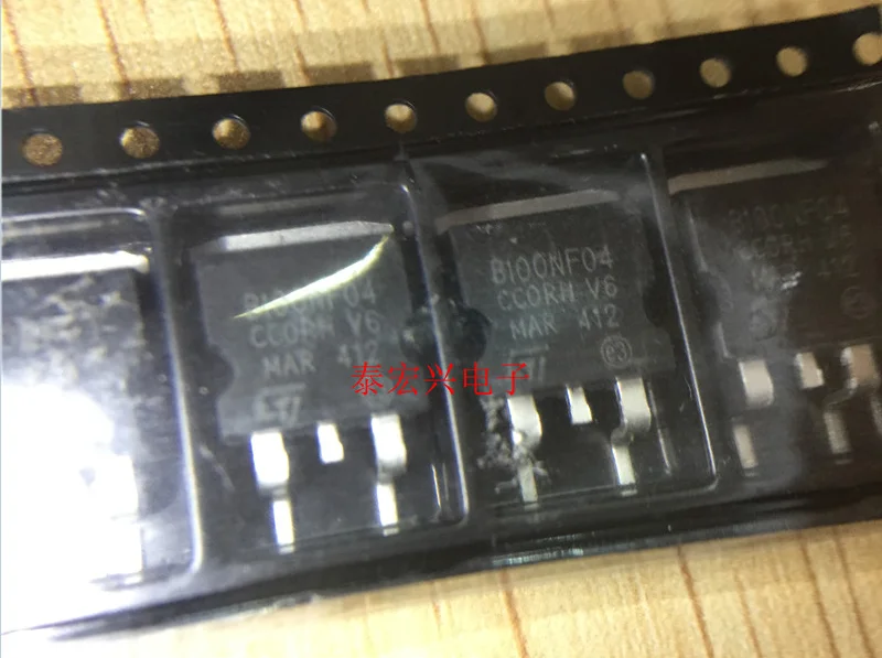 15PCS/LOT STB100NF04T4 B100NF04 STB100NF04 TO263 MOSFET N-CH 40V 120A D2PAK Car smd transistor | Автомобили и мотоциклы