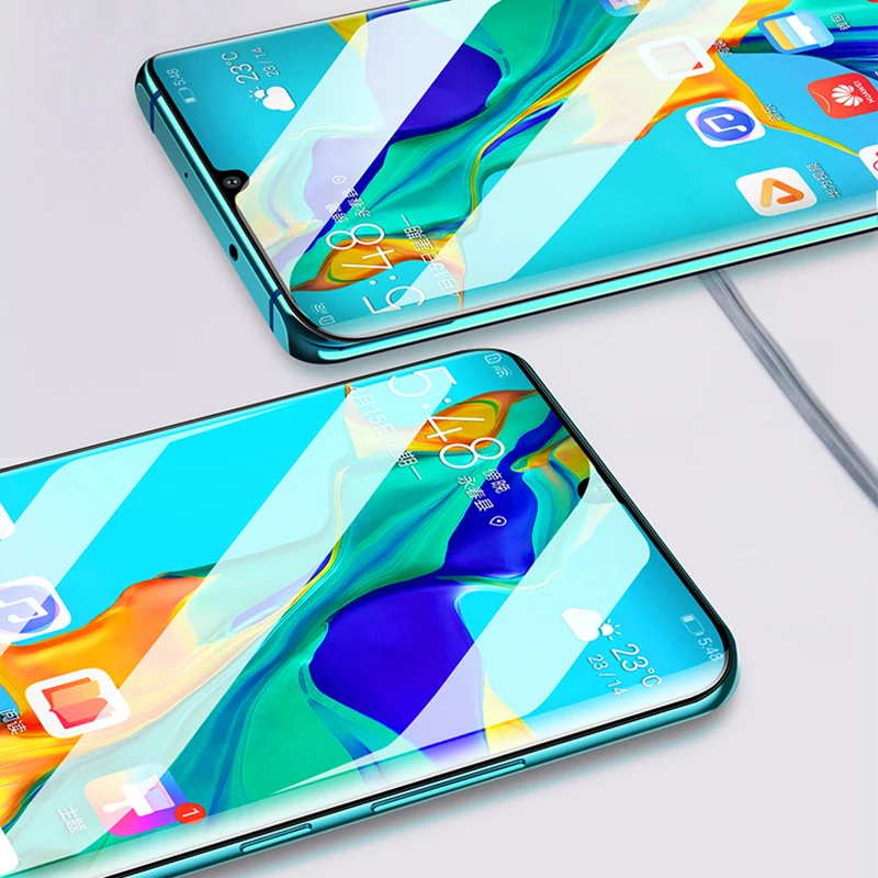 Полный Клей изогнутое закаленное стекло для huawei mate 30 20 Pro Полное покрытие экрана протектор для huawei P30 20 Pro 3D закаленное стекло
